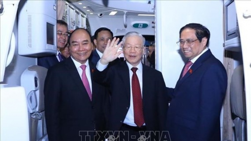 Top Vietnamese Party leader wraps up China visit